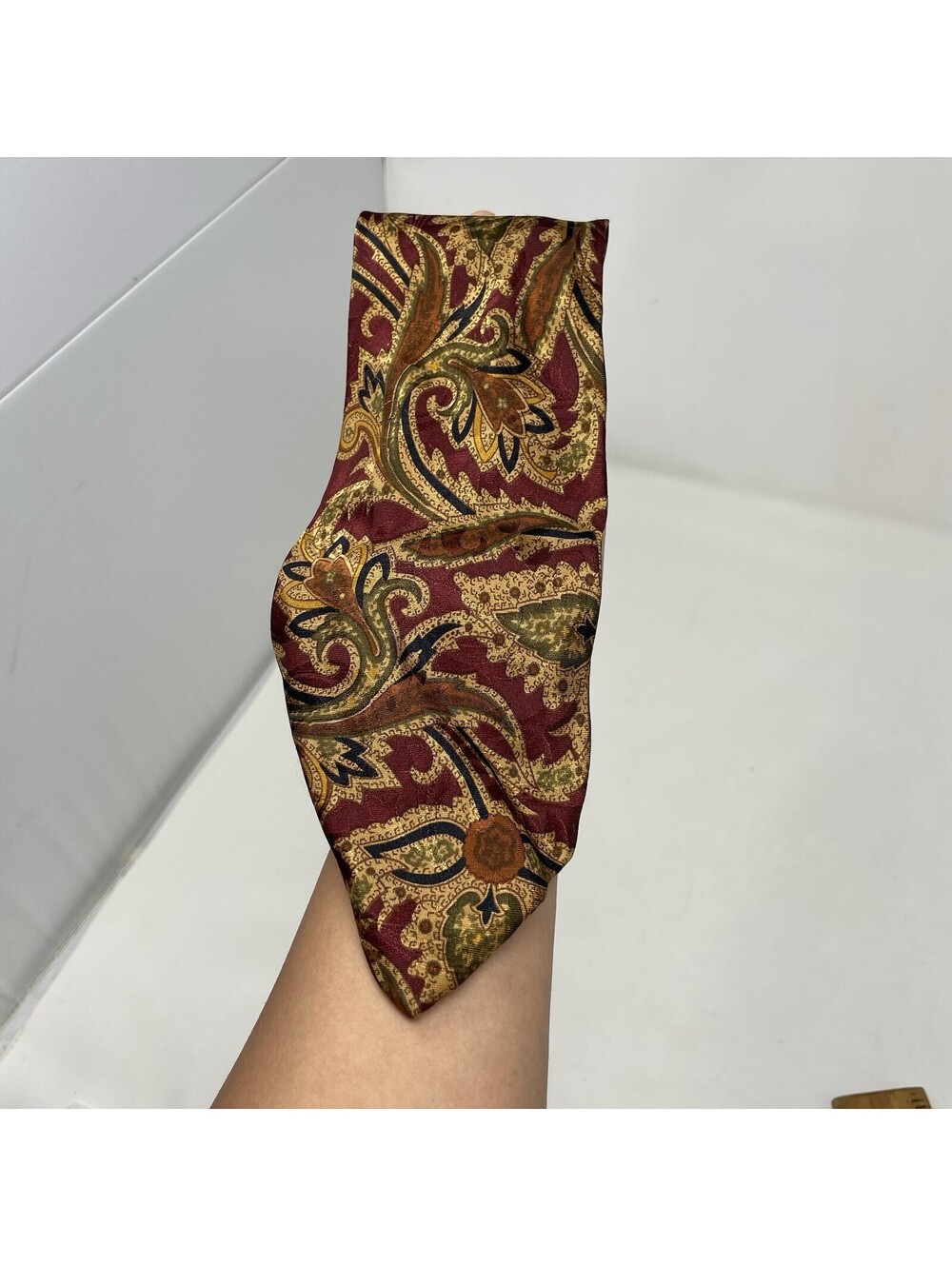 FENDI Vintage Silk tie Made in Italy